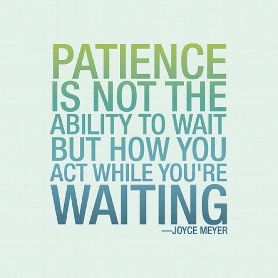 Hvordan være tålmodig